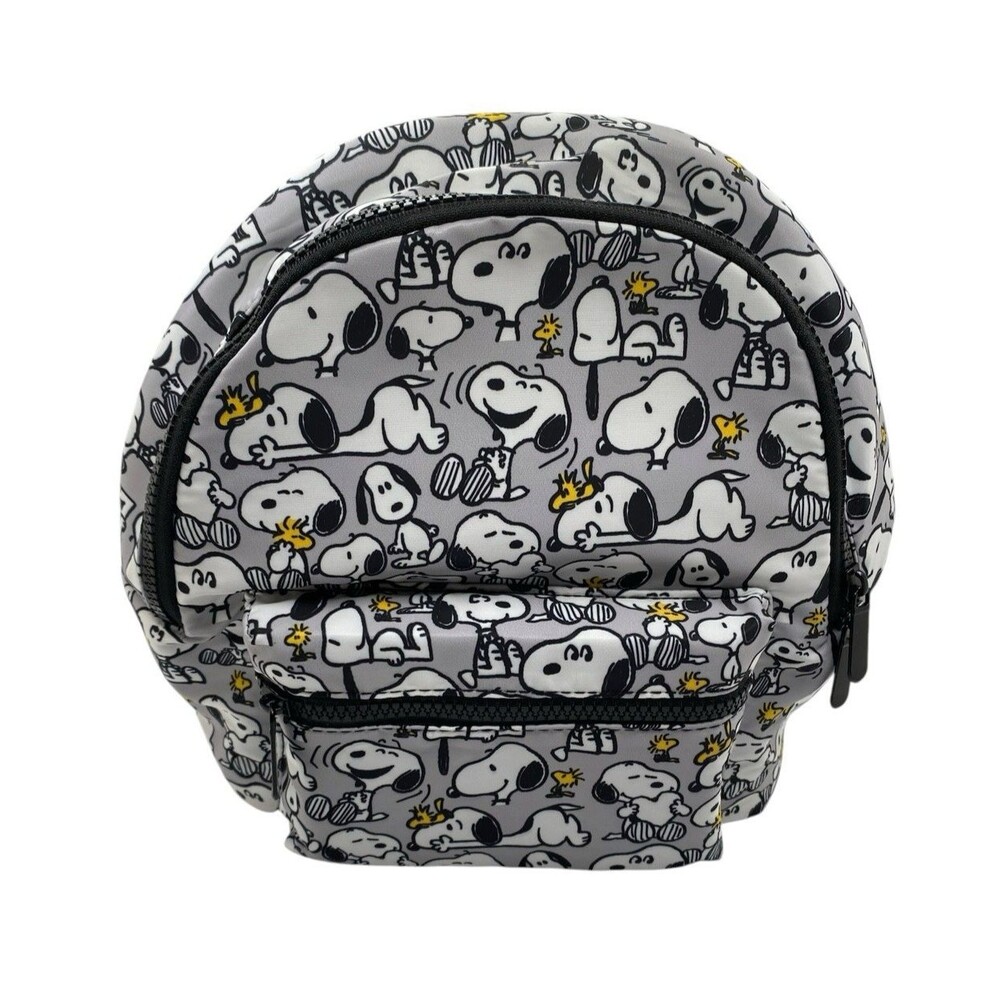 Bioworld PEANUTS Snoopy and Yellow Woodstock Mini Backpack Purse New with Tags